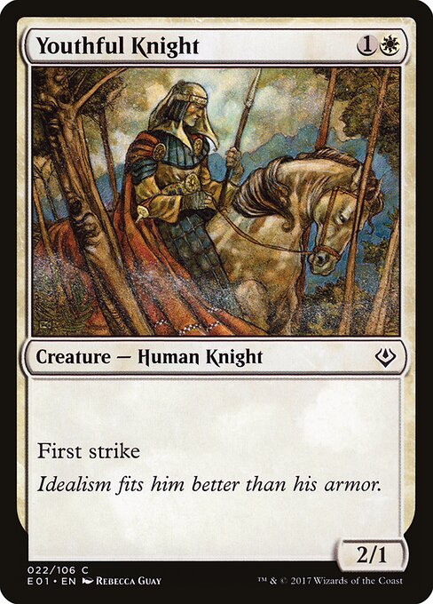 Youthful Knight — Front