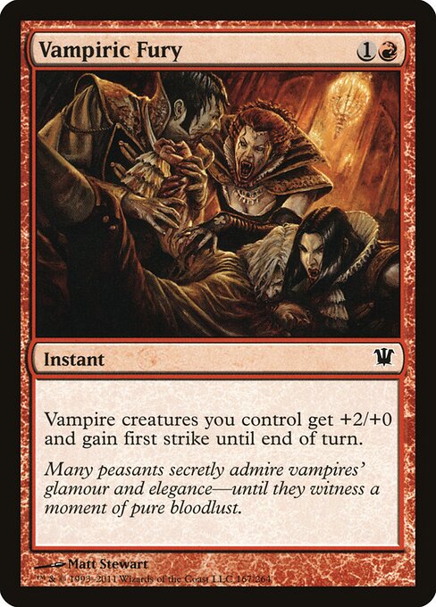 Vampiric Fury — Front