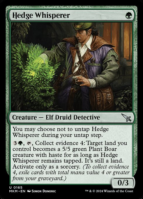 Hedge Whisperer — Front