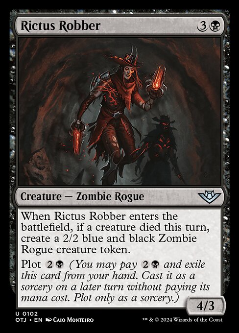 Rictus Robber — Front