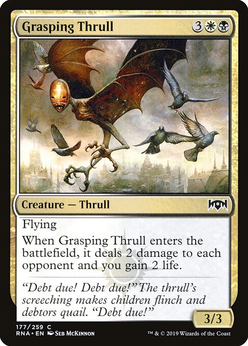 Grasping Thrull — Front