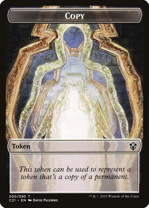 Copy // Fractal Double-Sided Token