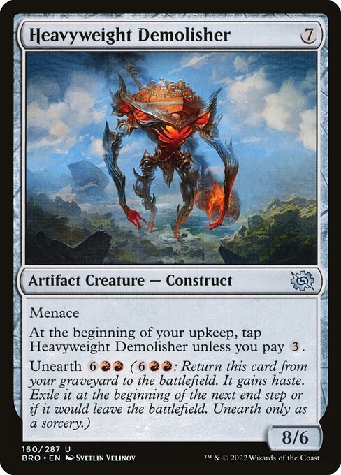 Heavyweight Demolisher — Front