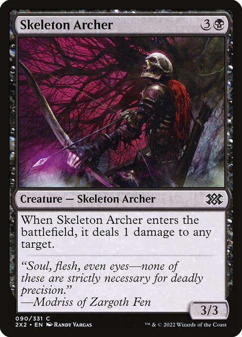 Skeleton Archer — Front