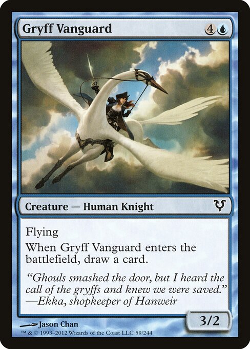 Gryff Vanguard — Front