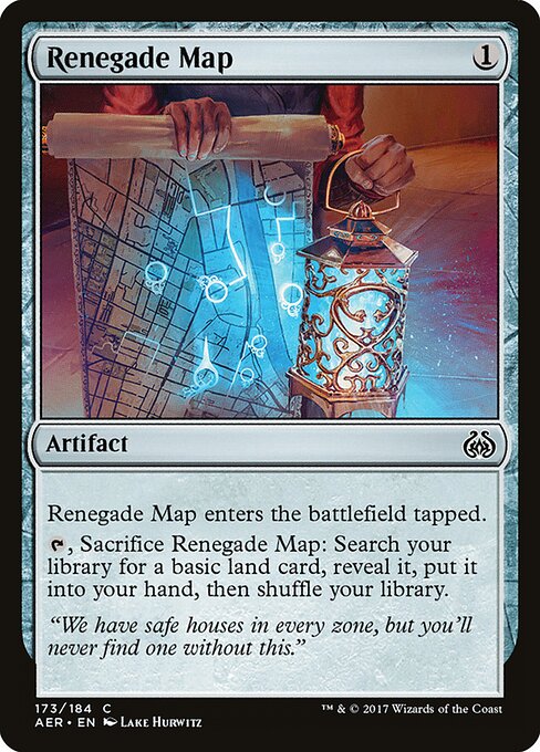 Renegade Map — Front