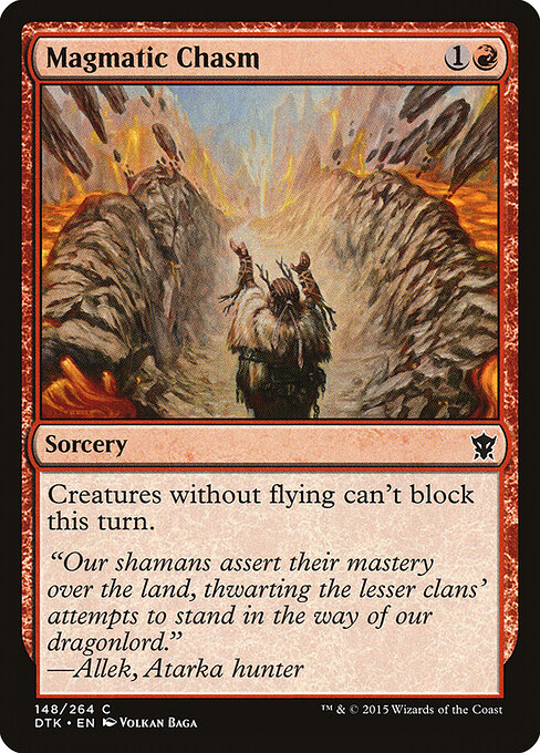 Magmatic Chasm — Front