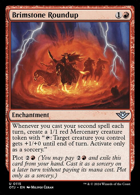 Brimstone Roundup — Front
