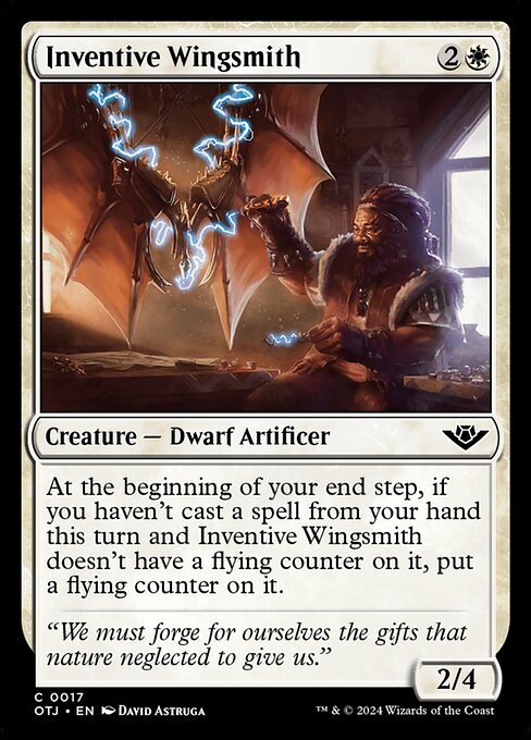 Inventive Wingsmith — Front