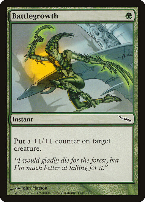 Battlegrowth — Front
