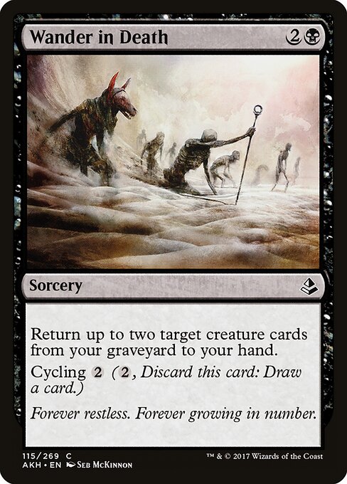 Wander in Death — Front