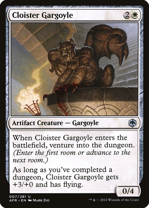 Cloister Gargoyle — Front