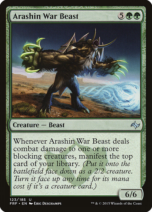 Arashin War Beast — Front