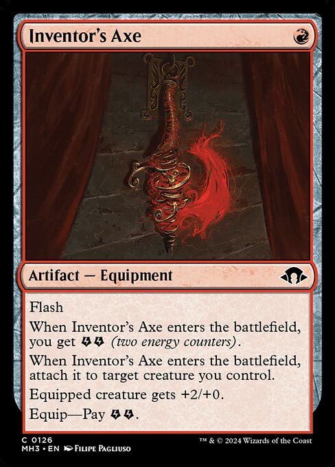 Inventor's Axe — Front
