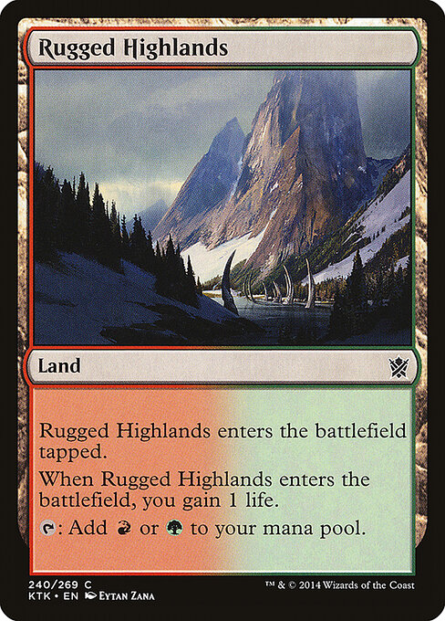 Rugged Highlands — Front