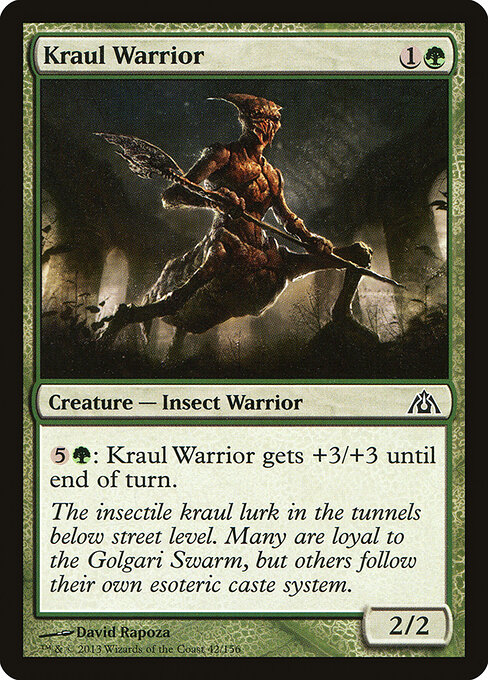Kraul Warrior — Front