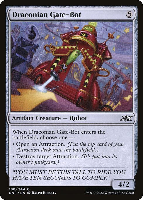 Draconian Gate-Bot — Front