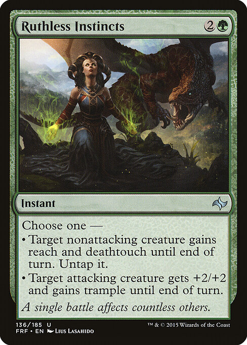 Ruthless Instincts — Front