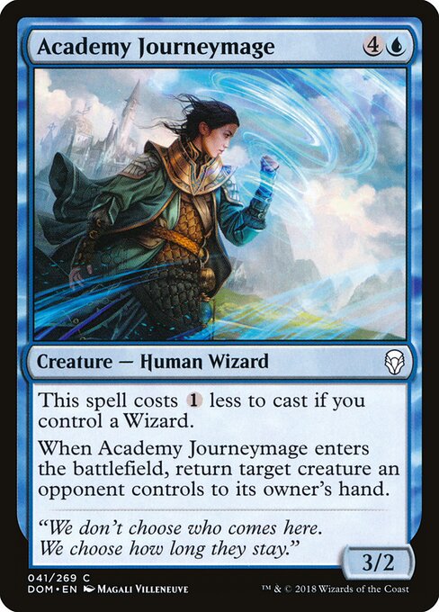 Academy Journeymage — Front