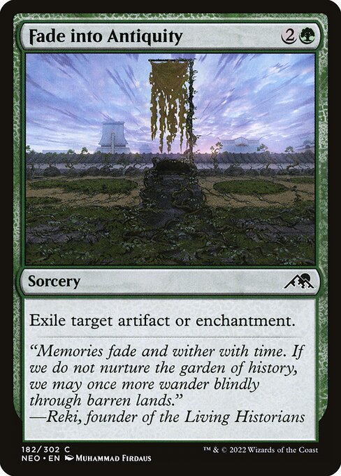 Fade into Antiquity — Front