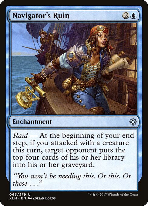 Navigator's Ruin — Front