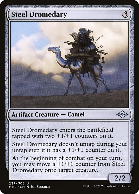 Steel Dromedary — Front