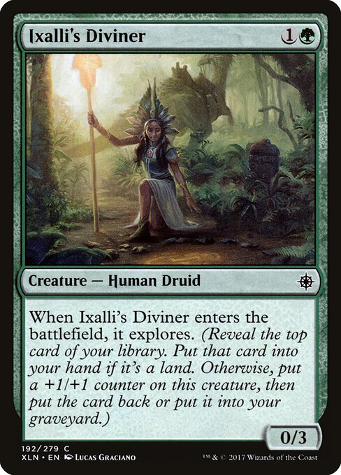 Ixalli's Diviner — Front