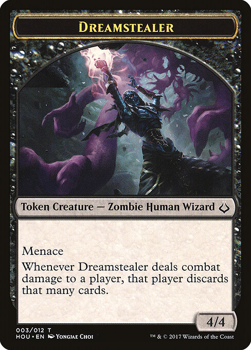 Dreamstealer // Warrior Double-Sided Token — Front — Dreamstealer