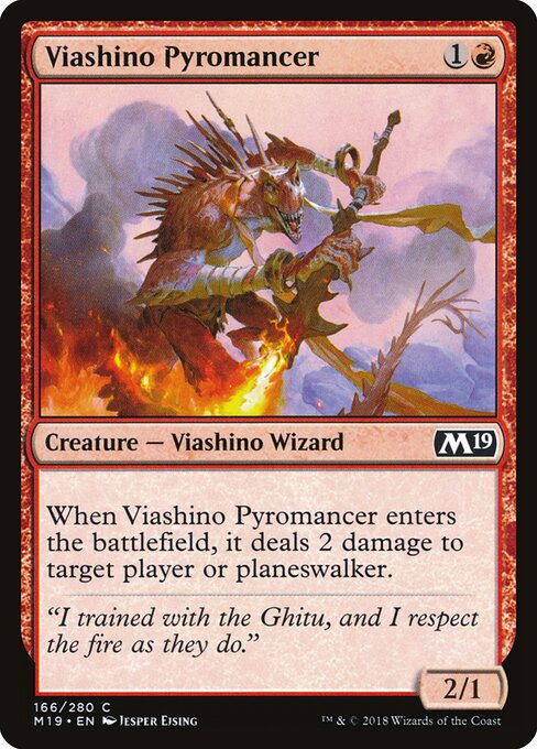 Viashino Pyromancer — Front