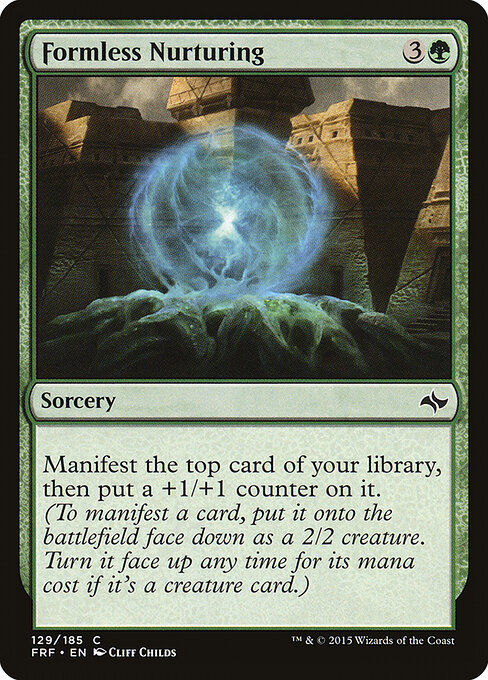 Formless Nurturing — Front