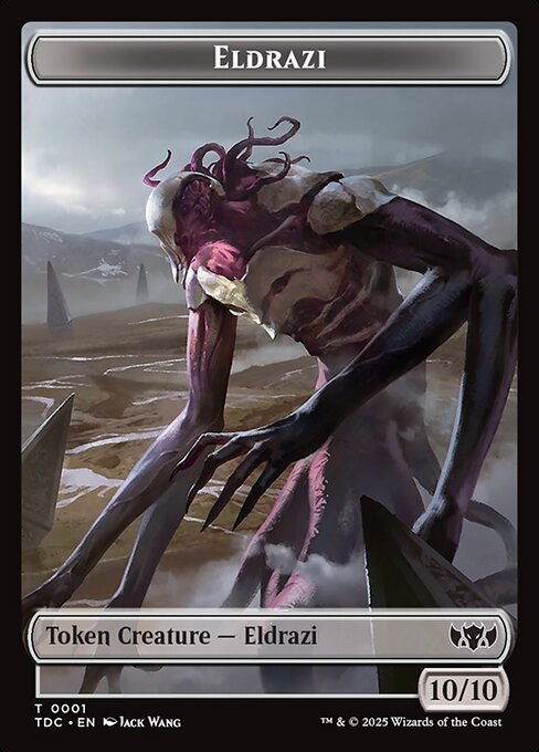 Eldrazi // Citizen Double-Sided Token — Front — Eldrazi
