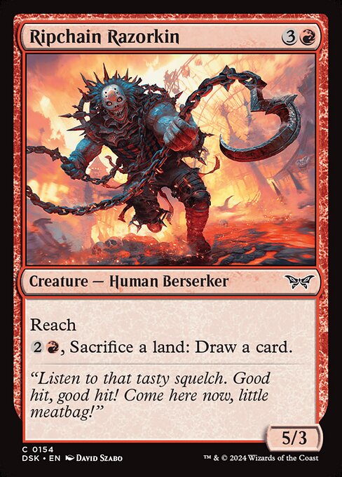 Ripchain Razorkin — Front