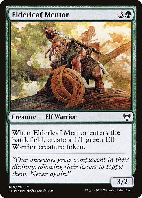 Elderleaf Mentor — Front