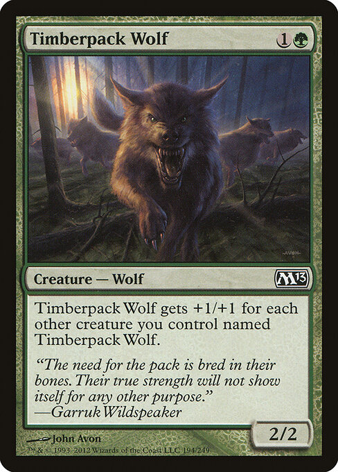 Timberpack Wolf — Front