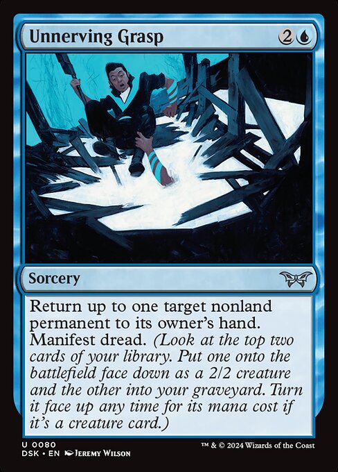 Unnerving Grasp — Front