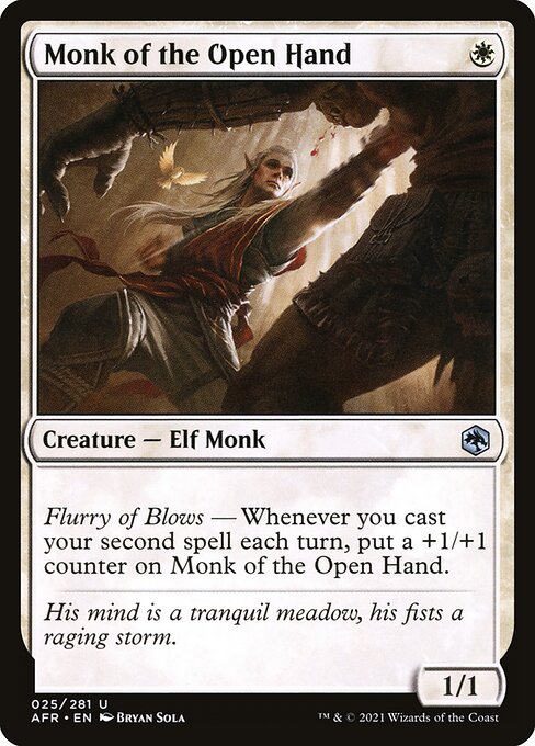 Monk of the Open Hand — Front