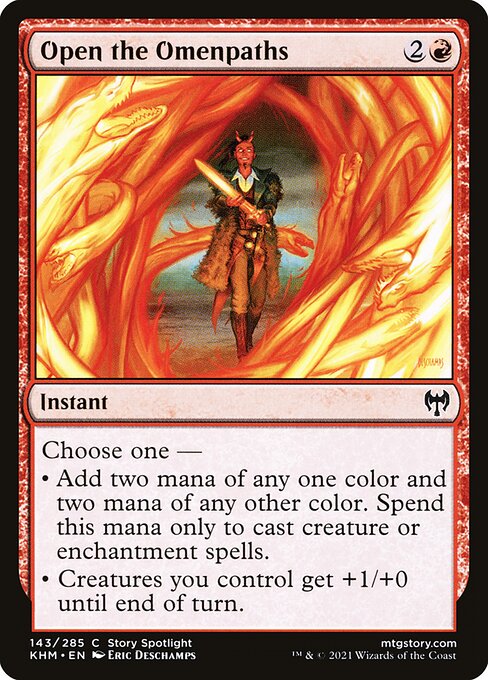 Open the Omenpaths — Front