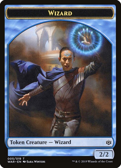Wizard Token — Front