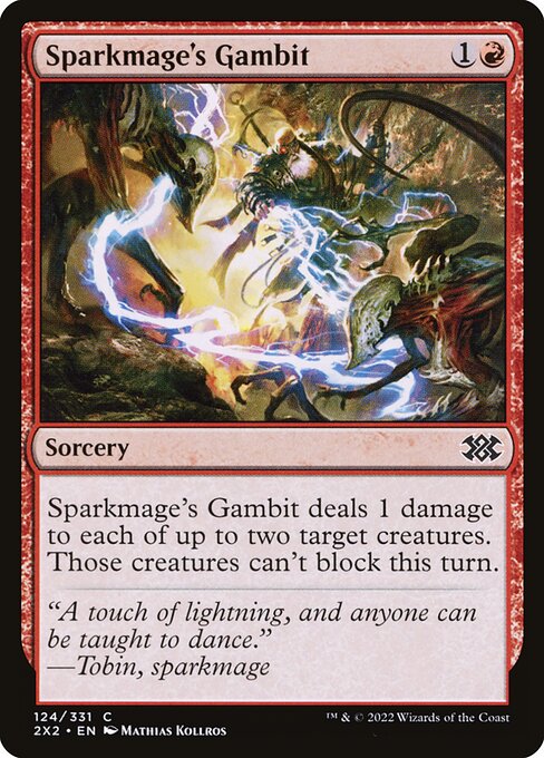 Sparkmage's Gambit — Front
