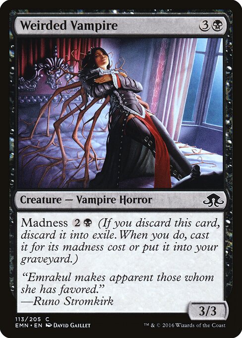 Weirded Vampire — Front