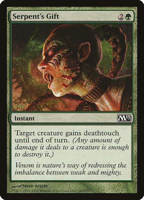 Serpent's Gift — Front