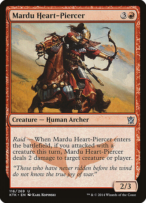 Mardu Heart-Piercer — Front