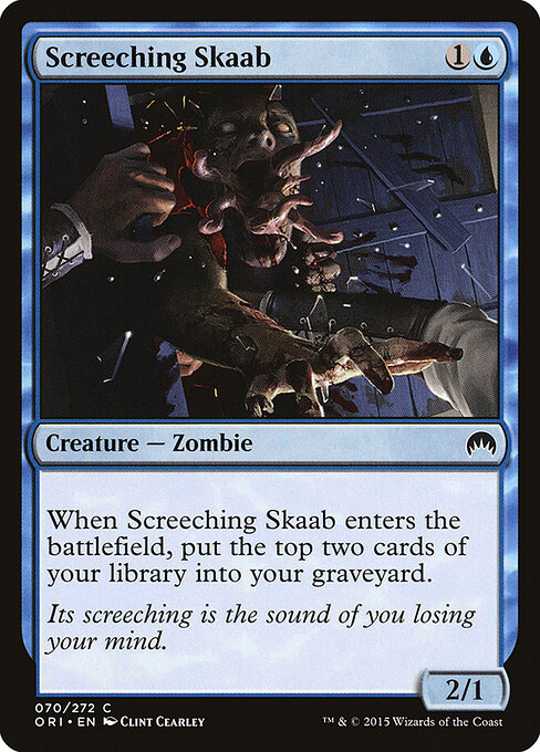 Screeching Skaab — Front