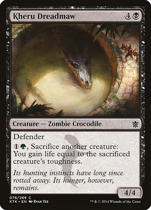 Kheru Dreadmaw — Front