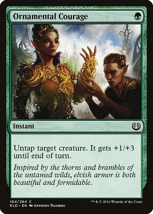 Ornamental Courage — Front