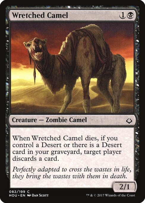 Wretched Camel — Front
