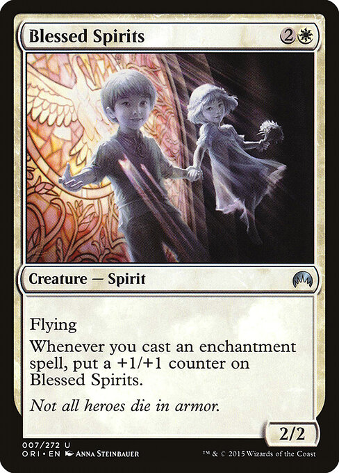 Blessed Spirits — Front