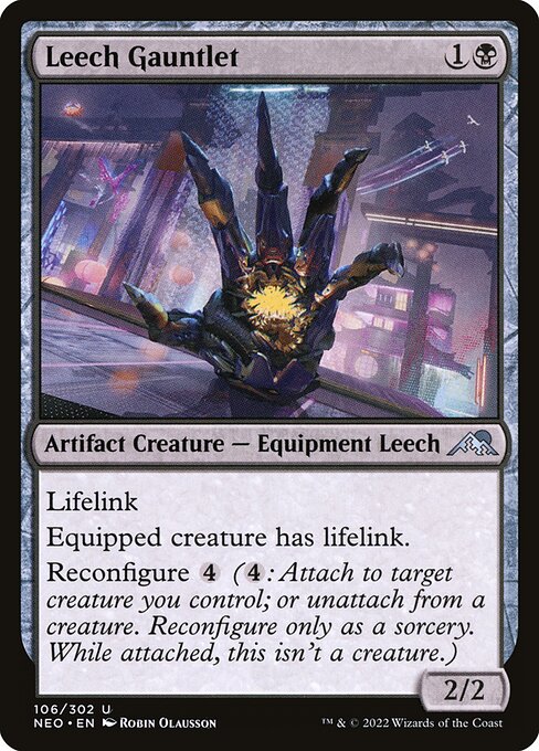 Leech Gauntlet — Front