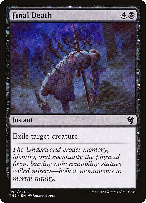 Final Death — Front