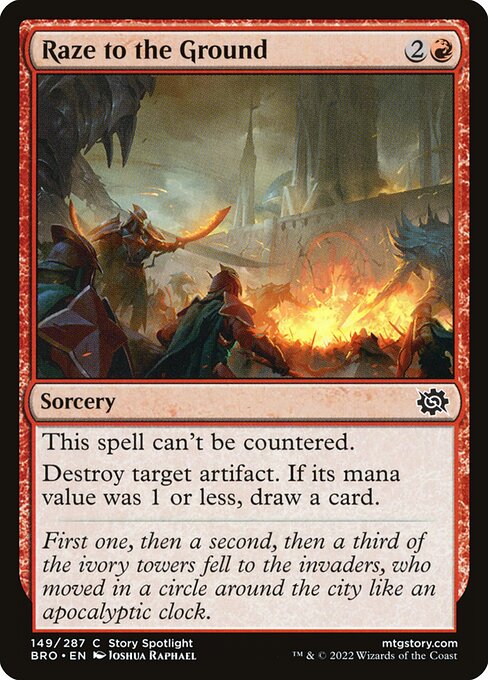 Raze to the Ground — Front